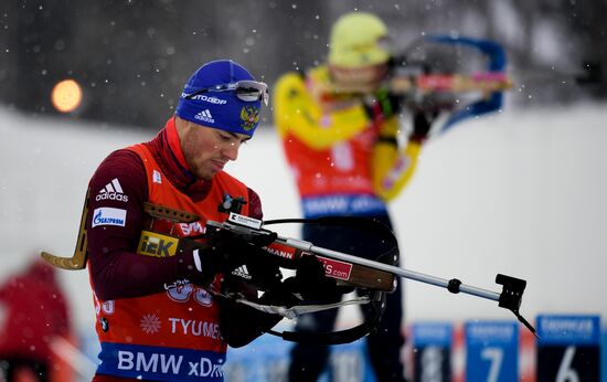 Biathlon World Cup 9. Men. Sprint