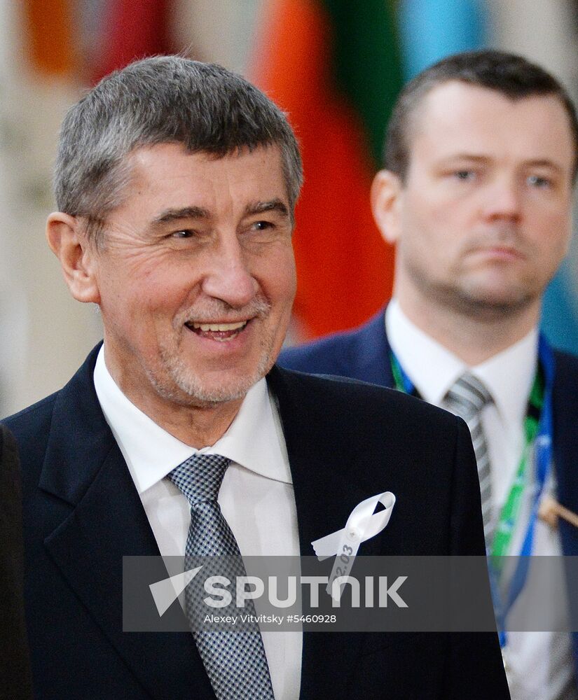 EU summit in Brussels