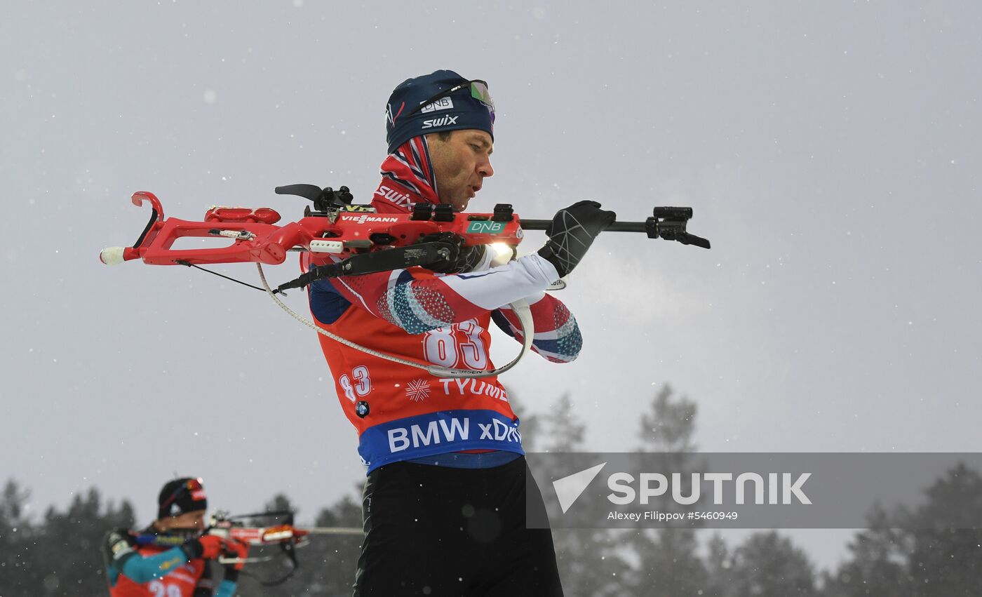 Biathlon World Cup 9. Men. Sprint