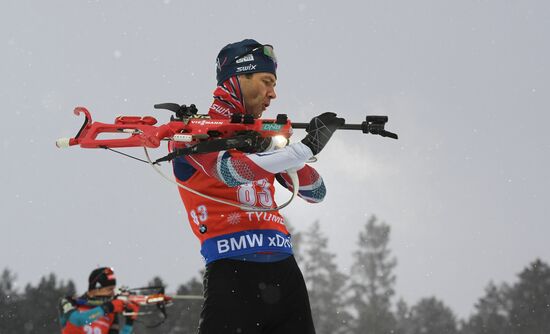 Biathlon World Cup 9. Men. Sprint