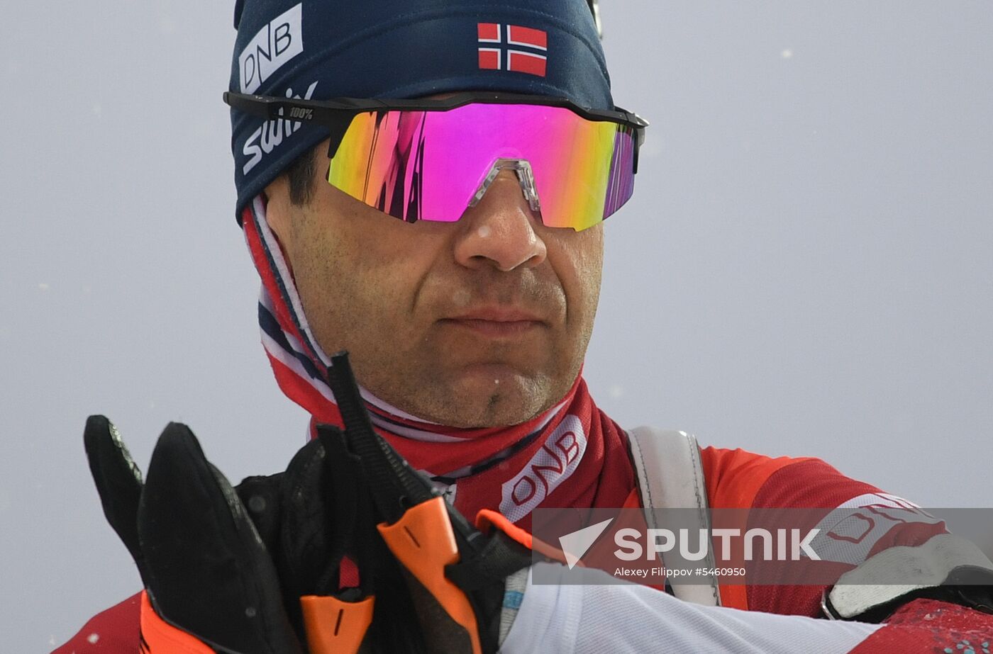 Biathlon World Cup 9. Men. Sprint