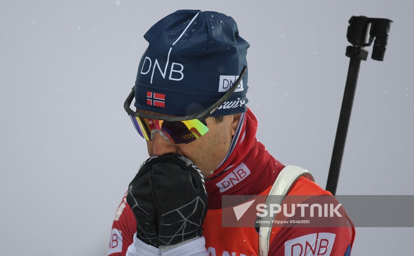 Biathlon World Cup 9. Men. Sprint