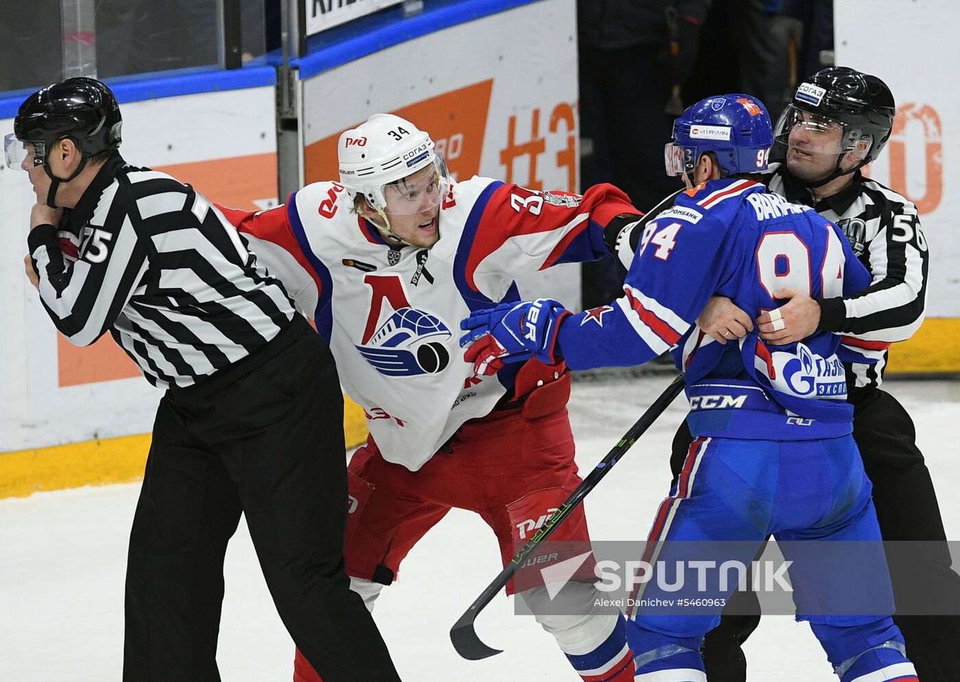 KHL. SKA vs Lokomotiv