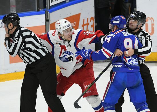 KHL. SKA vs Lokomotiv