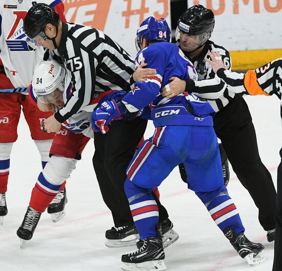 KHL. SKA vs Lokomotiv