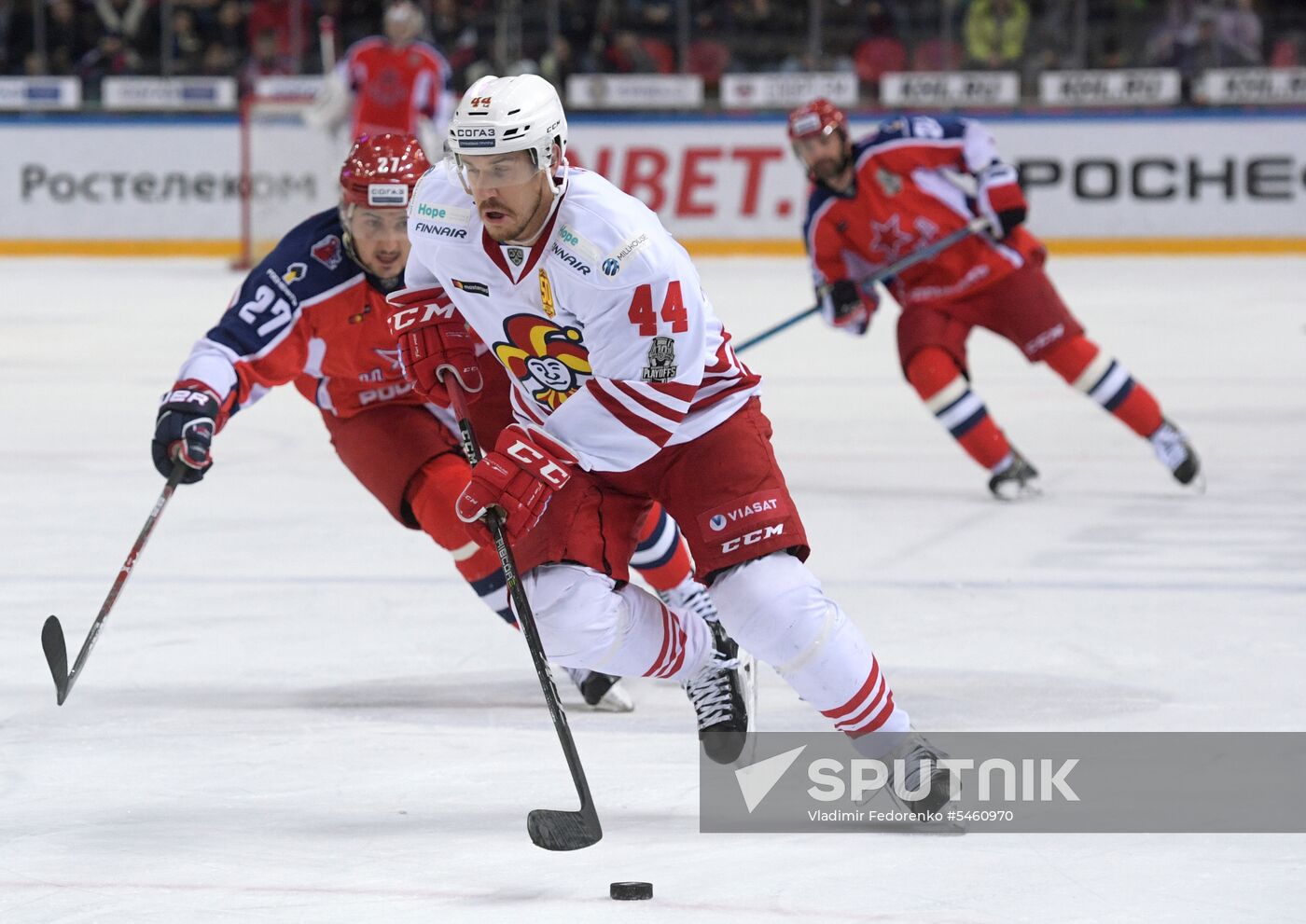 Ice hockey. KHL. CSKA vs. Jokerit