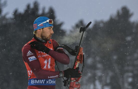 Biathlon World Cup 9. Men. Sprint