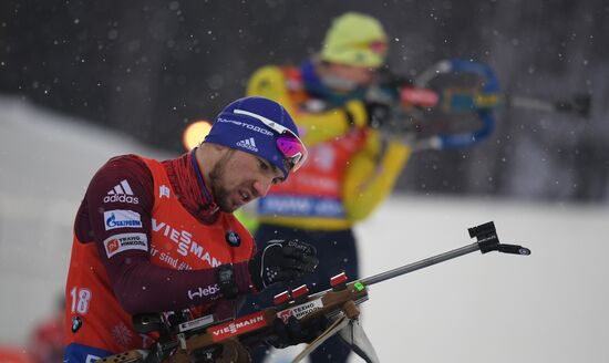 Biathlon World Cup 9. Men. Sprint