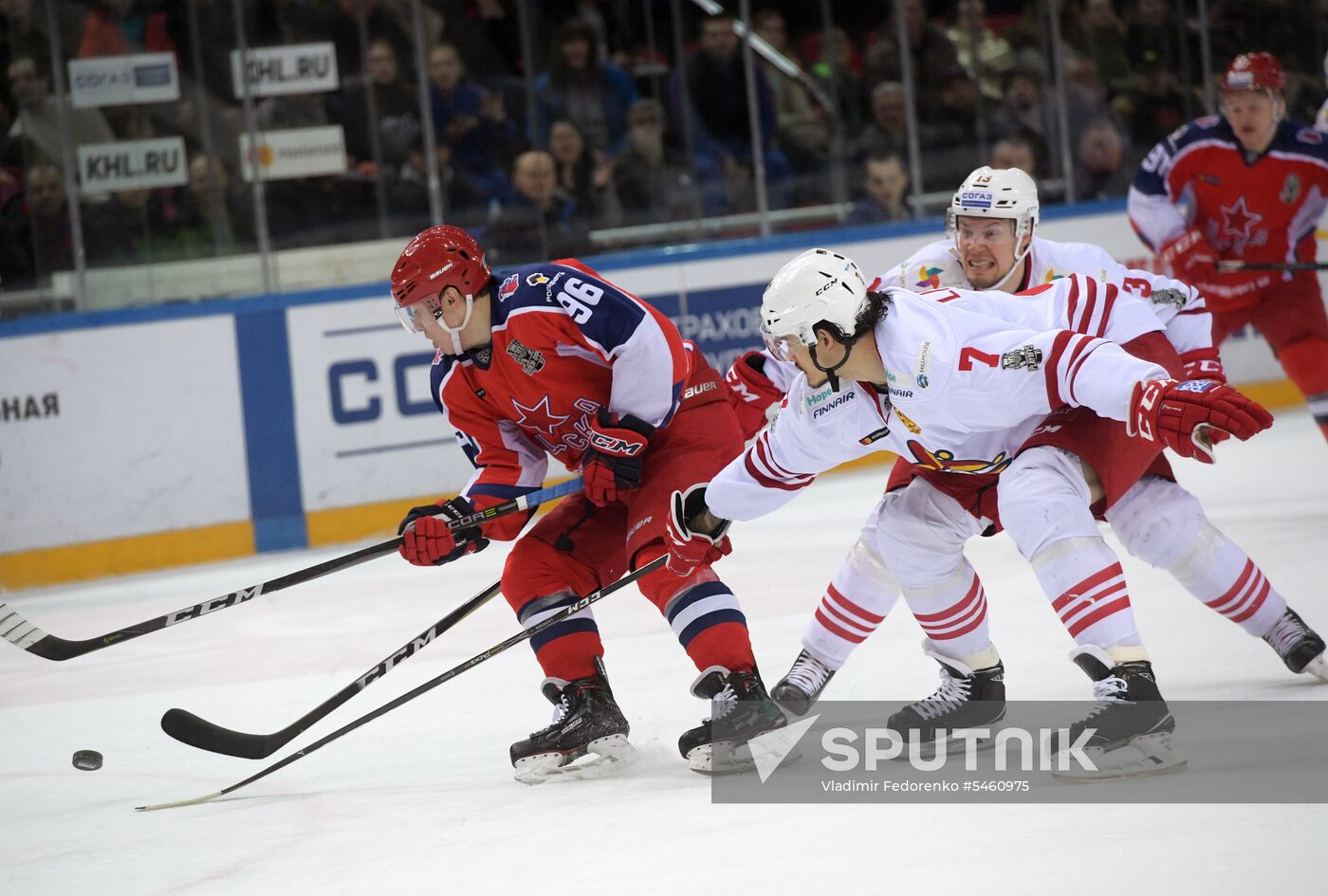 Ice hockey. KHL. CSKA vs. Jokerit