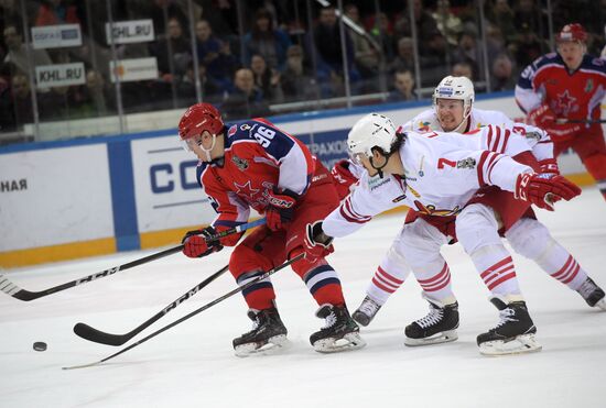 Ice hockey. KHL. CSKA vs. Jokerit