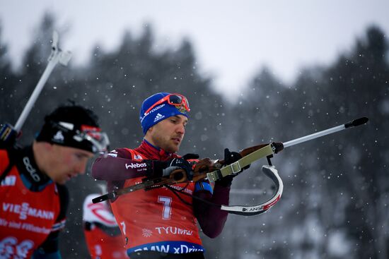 Biathlon World Cup 9. Men. Sprint