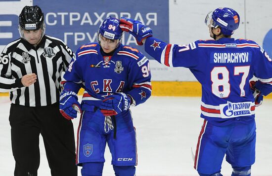 KHL. SKA vs Lokomotiv