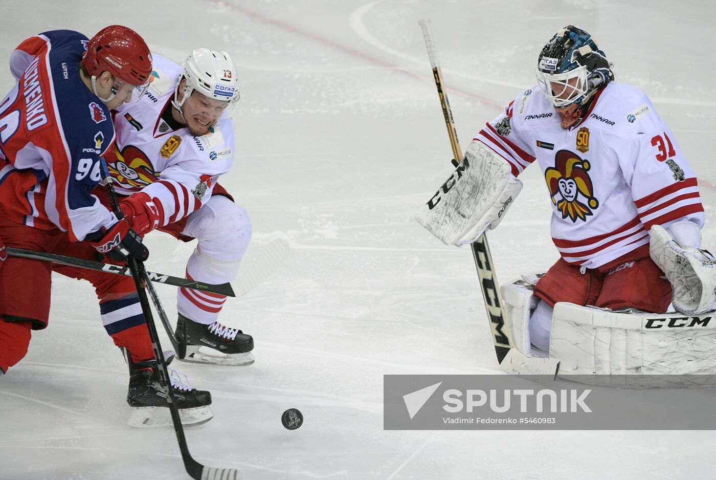 Ice hockey. KHL. CSKA vs. Jokerit