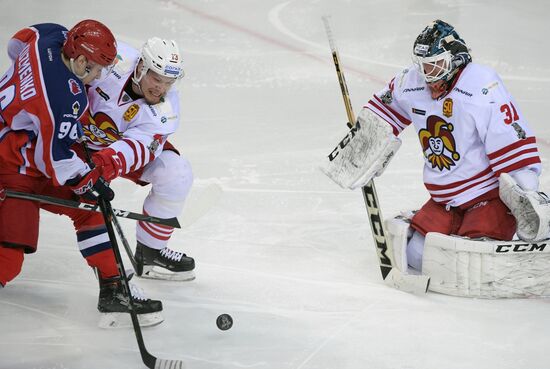 Ice hockey. KHL. CSKA vs. Jokerit
