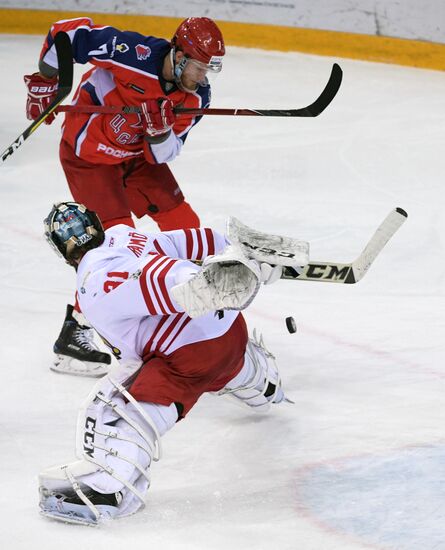 Ice hockey. KHL. CSKA vs. Jokerit