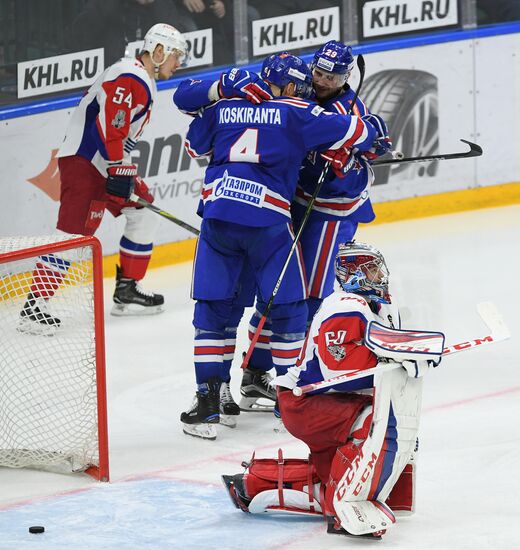 KHL. SKA vs Lokomotiv