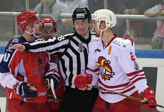 Ice hockey. KHL. CSKA vs. Jokerit