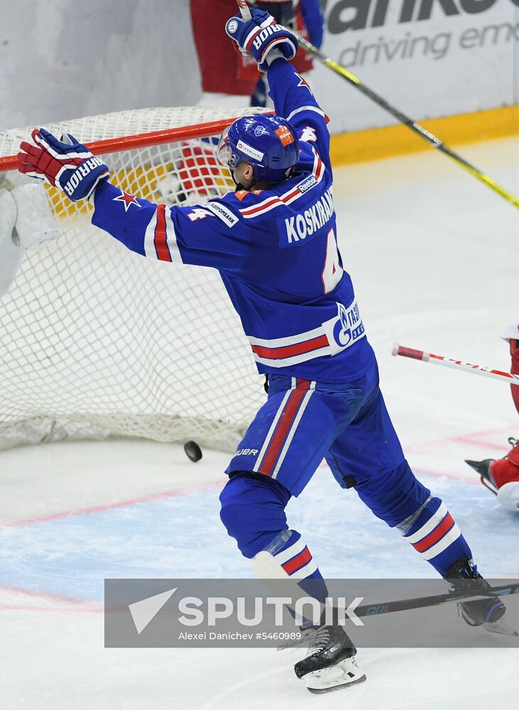 KHL. SKA vs Lokomotiv