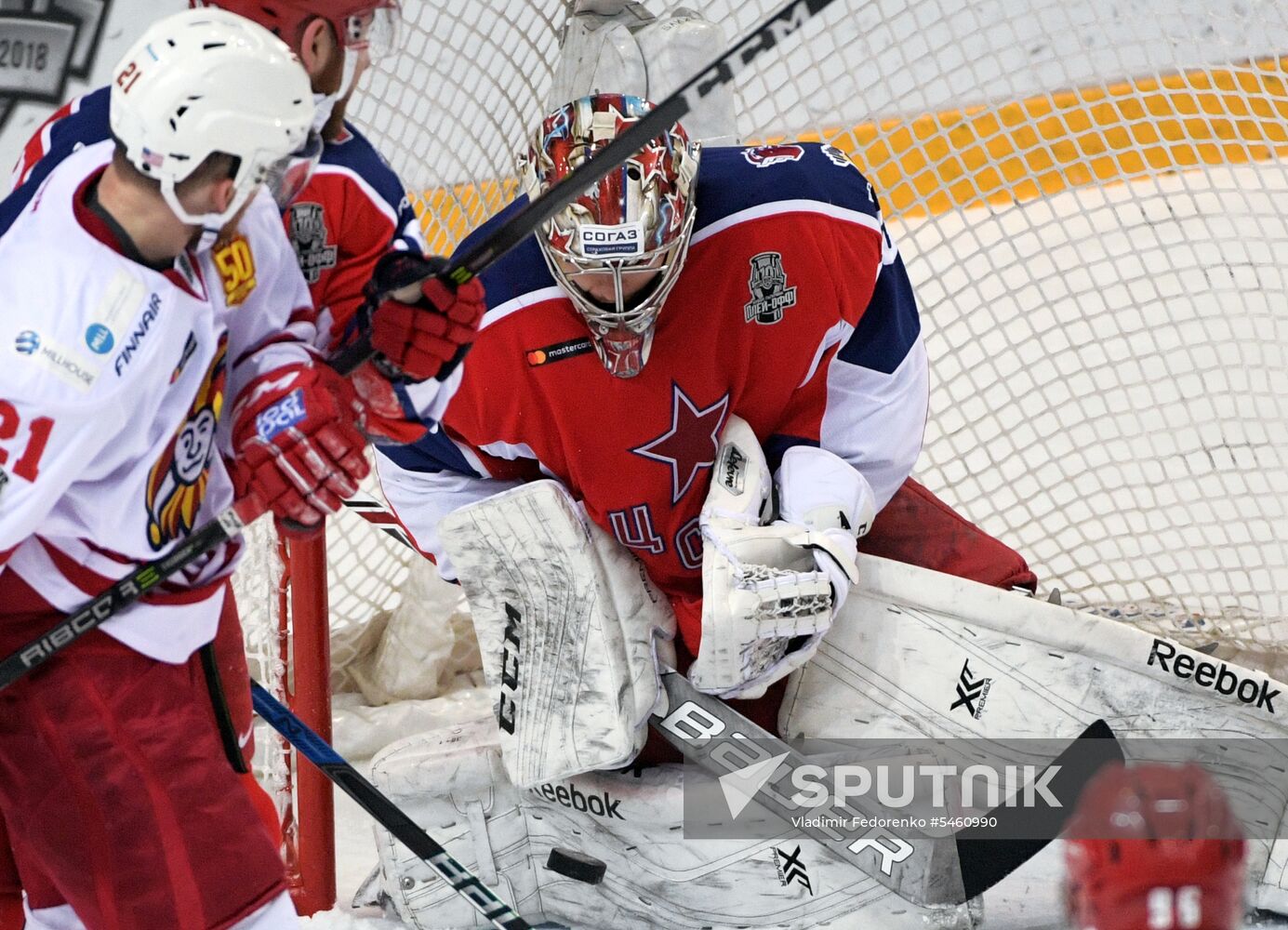 Ice hockey. KHL. CSKA vs. Jokerit