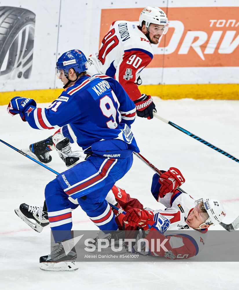 KHL. SKA vs Lokomotiv