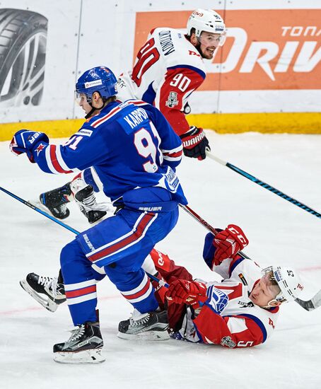 KHL. SKA vs Lokomotiv