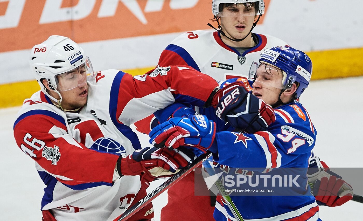 KHL. SKA vs Lokomotiv