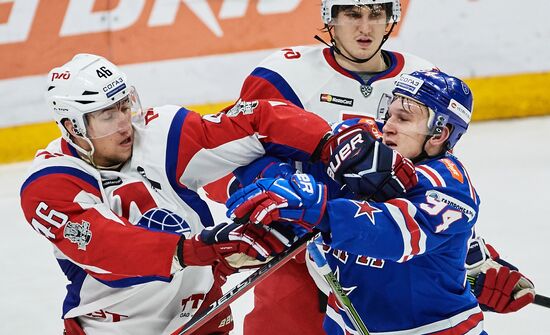 KHL. SKA vs Lokomotiv