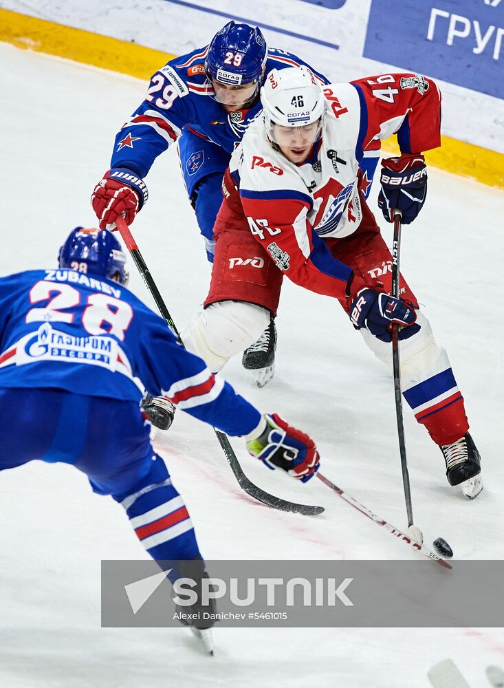 KHL. SKA vs Lokomotiv