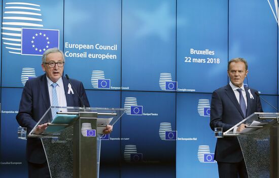 EU summit in Brussels