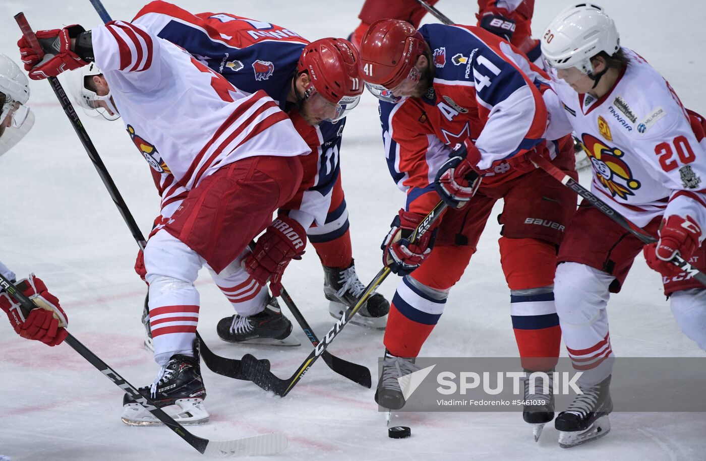 Ice hockey. KHL. CSKA vs. Jokerit