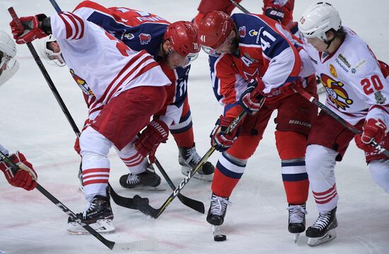 Ice hockey. KHL. CSKA vs. Jokerit