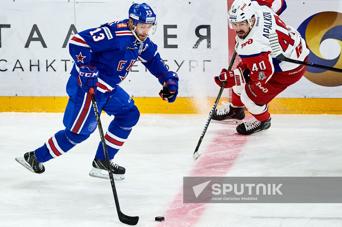 KHL. SKA vs Lokomotiv