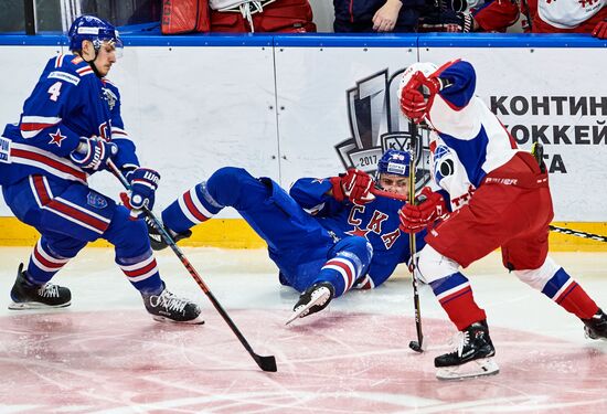 KHL. SKA vs Lokomotiv
