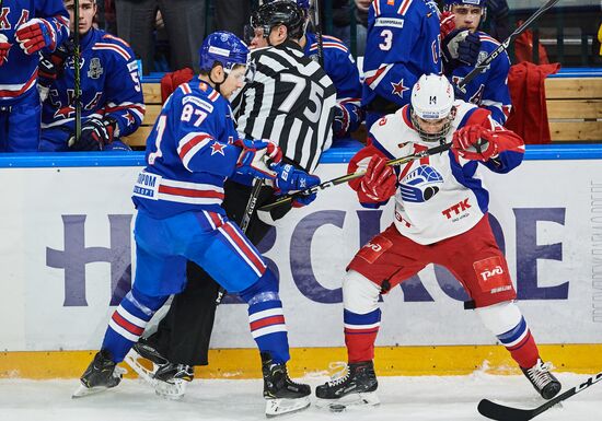 KHL. SKA vs Lokomotiv