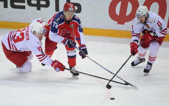 Ice hockey. KHL. CSKA vs. Jokerit