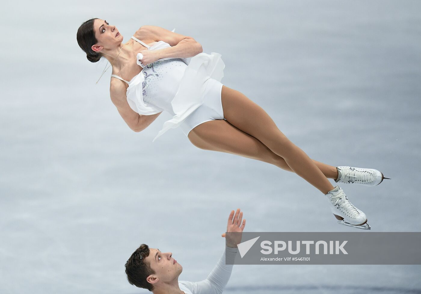 Figure skating. World Championships. Pairs. Free skating