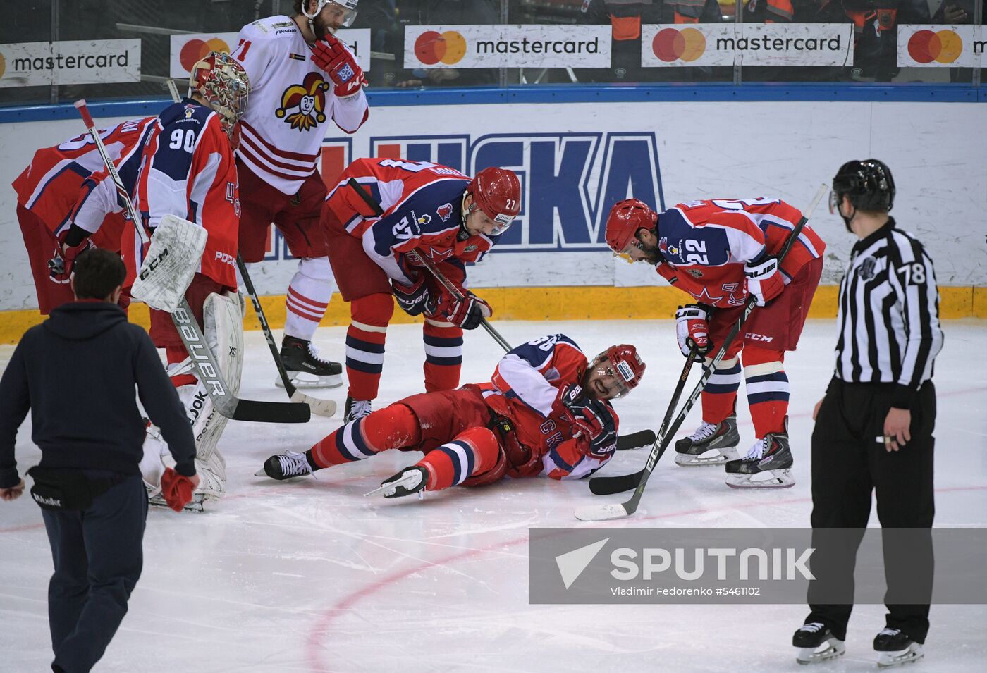 Ice hockey. KHL. CSKA vs. Jokerit