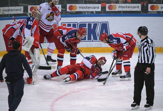 Ice hockey. KHL. CSKA vs. Jokerit
