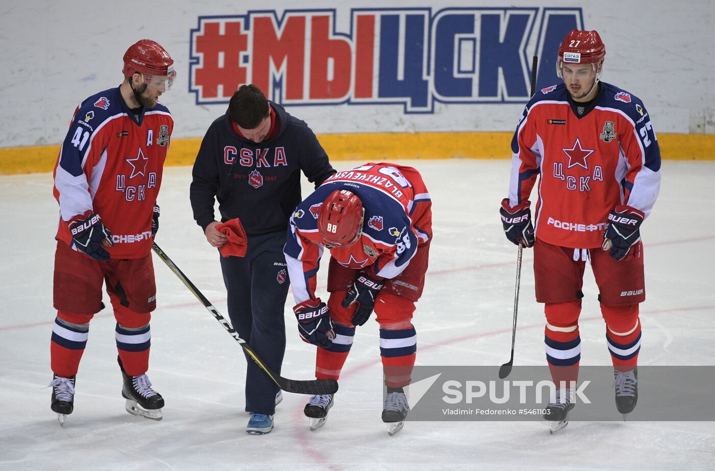 Ice hockey. KHL. CSKA vs. Jokerit