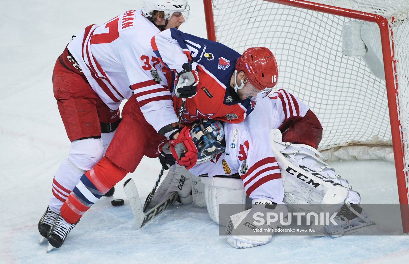Ice hockey. KHL. CSKA vs. Jokerit