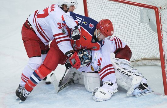 Ice hockey. KHL. CSKA vs. Jokerit