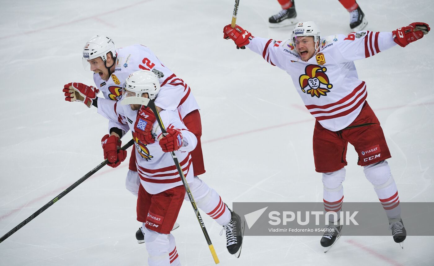 Ice hockey. KHL. CSKA vs. Jokerit