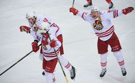 Ice hockey. KHL. CSKA vs. Jokerit