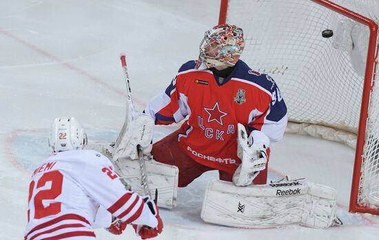 Ice hockey. KHL. CSKA vs. Jokerit