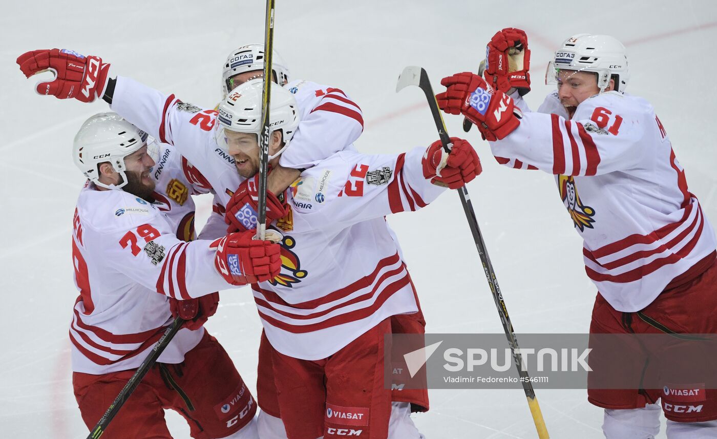 Ice hockey. KHL. CSKA vs. Jokerit