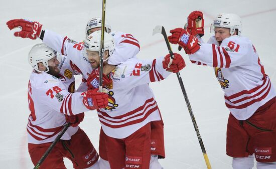 Ice hockey. KHL. CSKA vs. Jokerit