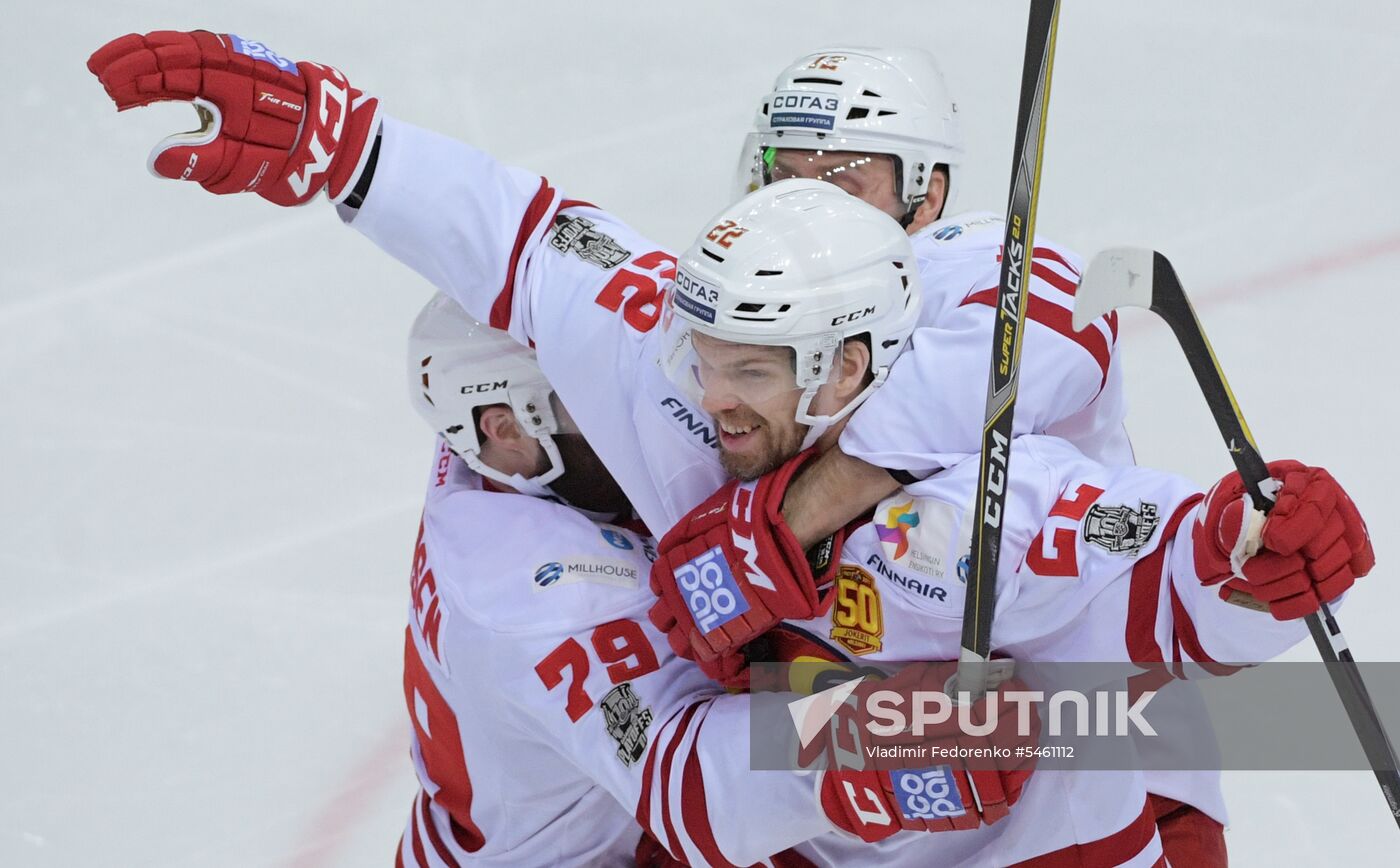 Ice hockey. KHL. CSKA vs. Jokerit