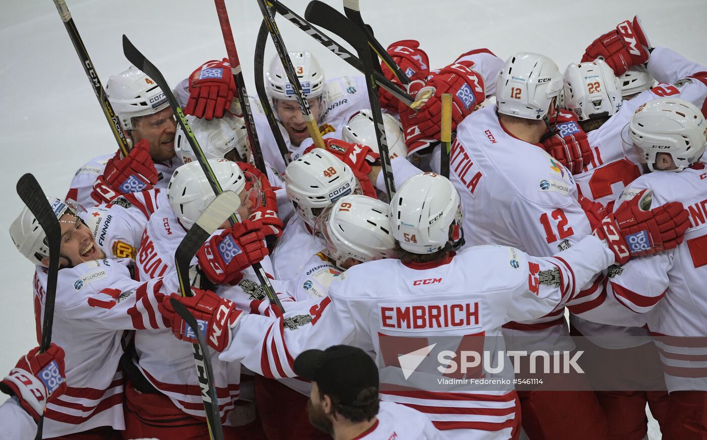 Ice hockey. KHL. CSKA vs. Jokerit
