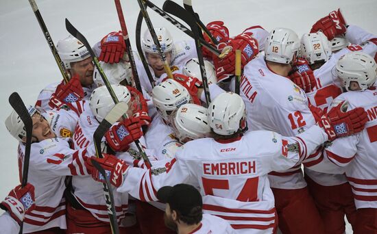 Ice hockey. KHL. CSKA vs. Jokerit