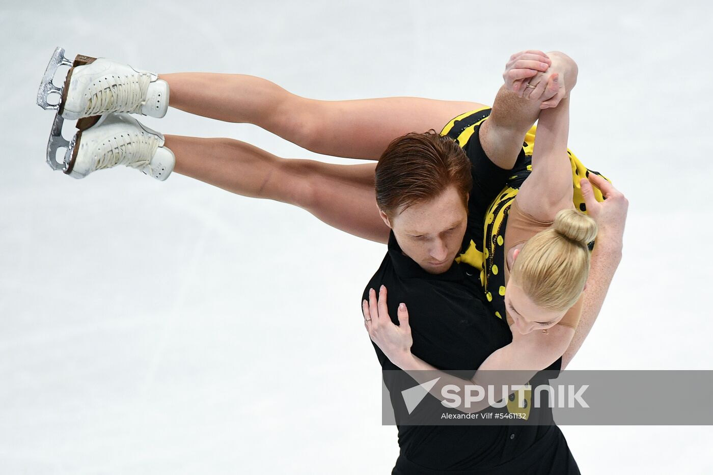 Figure skating. World Championships. Pairs. Free skating